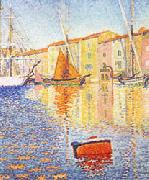 The Red Buoy Paul Signac